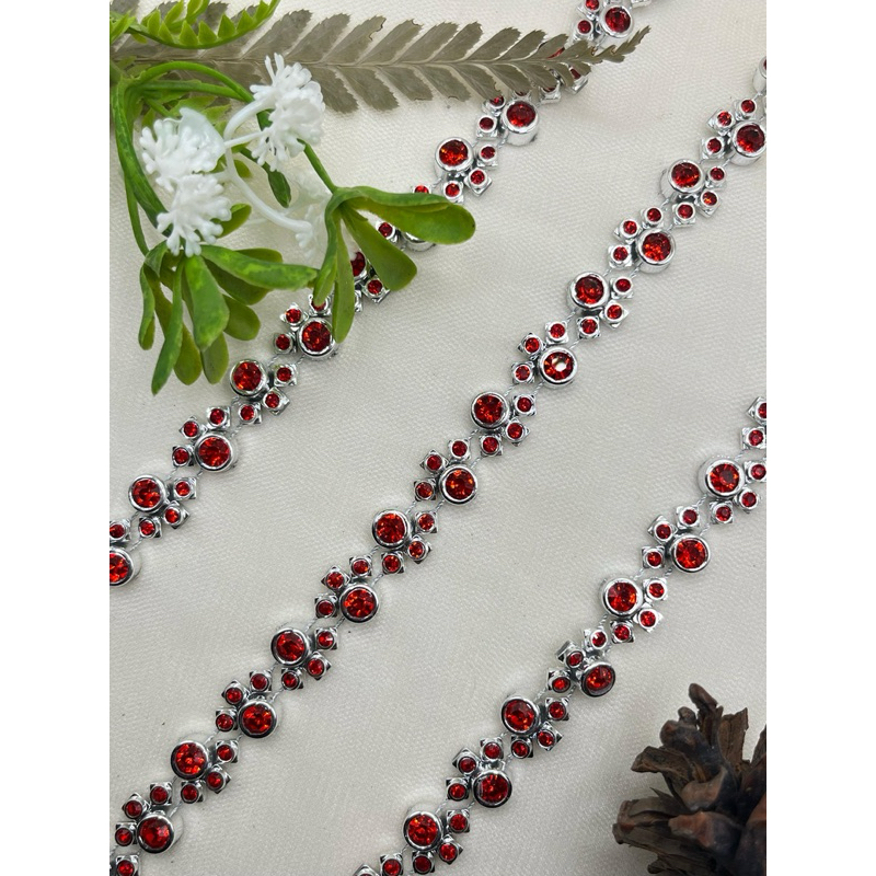 aplikasi payet meteran plastik baju bodo & baju pesta