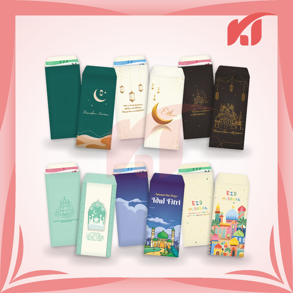 

Envelope Eid Mubarak Premium Desain Amplop Idul FItri Angpau Lebaran Panjang 2025