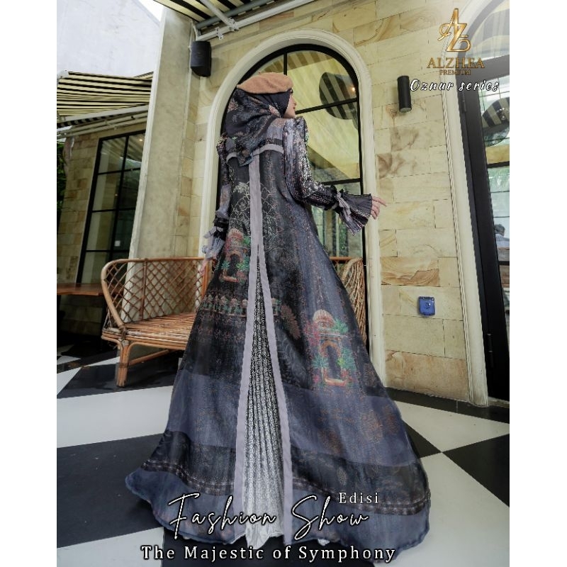 OZNUR SERIES Gamis Syar'i by Alzhea Premium (tanyakan stok)