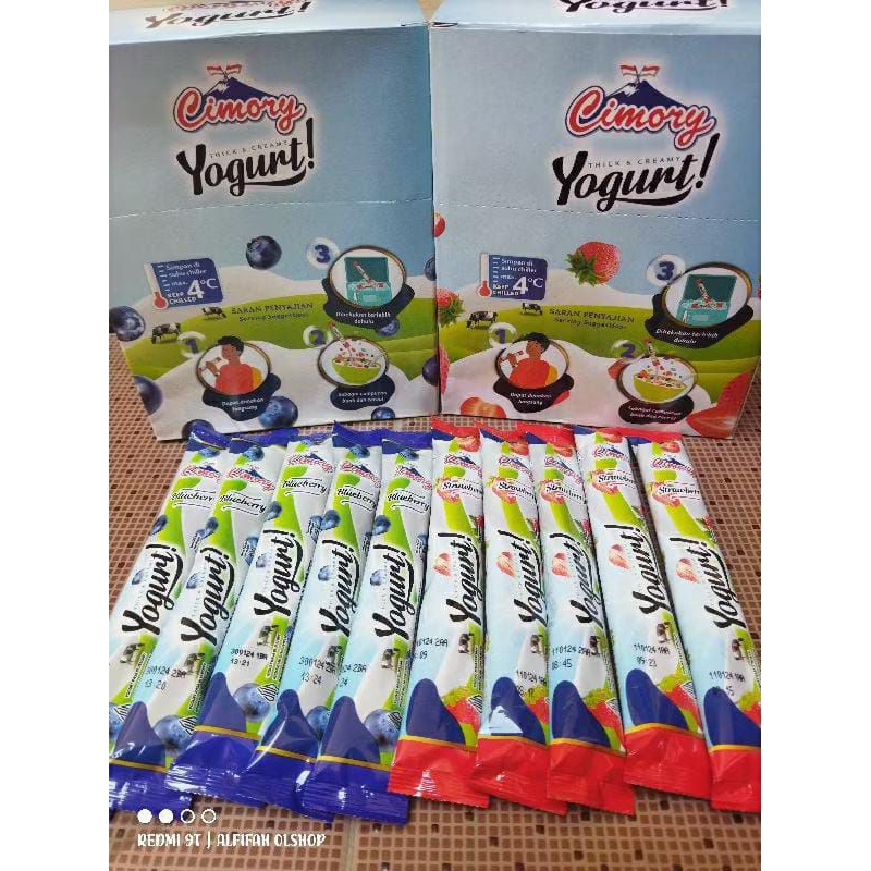 

Cimory Yogurt Stick 30gr Strawberry/blueberry × 10pcs