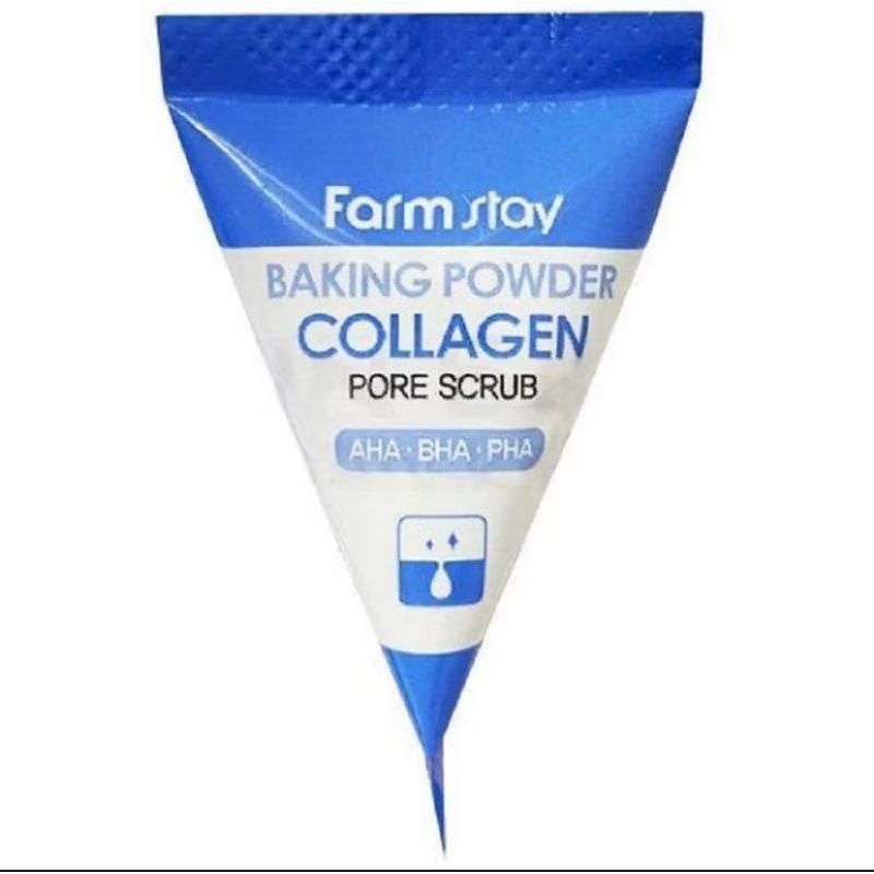 Farm Stay Baking Powder Collagen Pore Scrub 7g