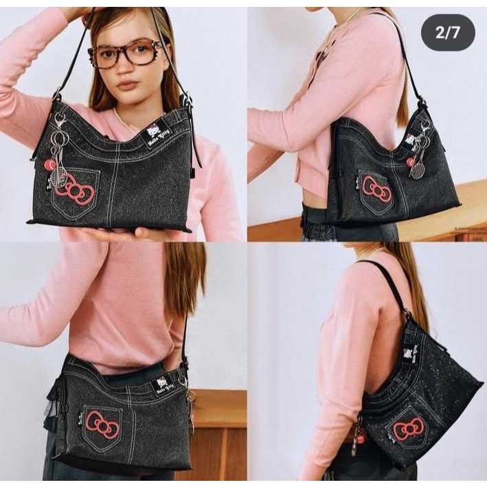 TOUTOU Denim Bag series Hello Kitty Sanrio