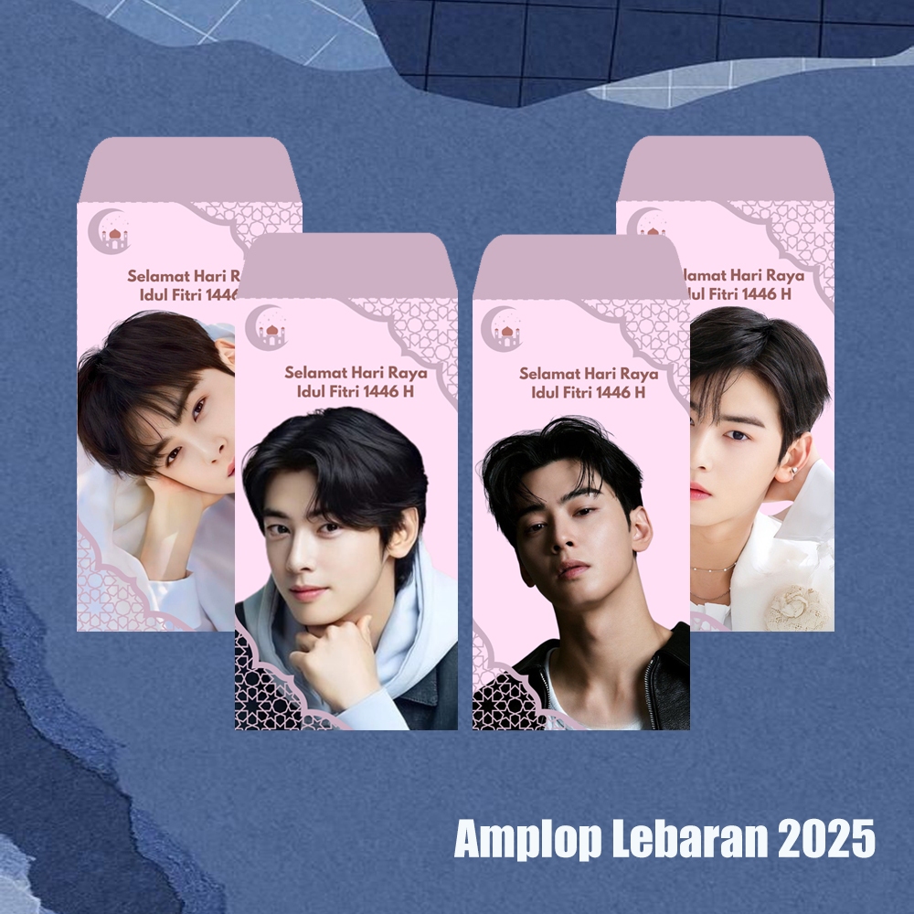

A&M Amplop Lebaran Cha Eun Woo Edisi Terbatas Amplop 2025