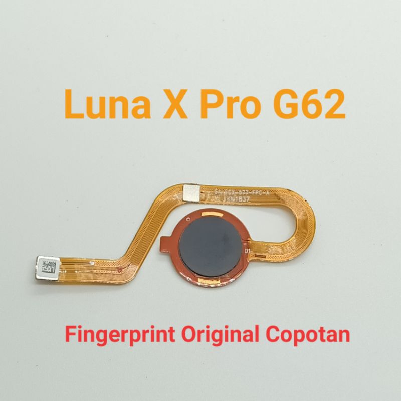 Sensor Sidik jari fingerprint Luna X Pro G62 Original Copotan black