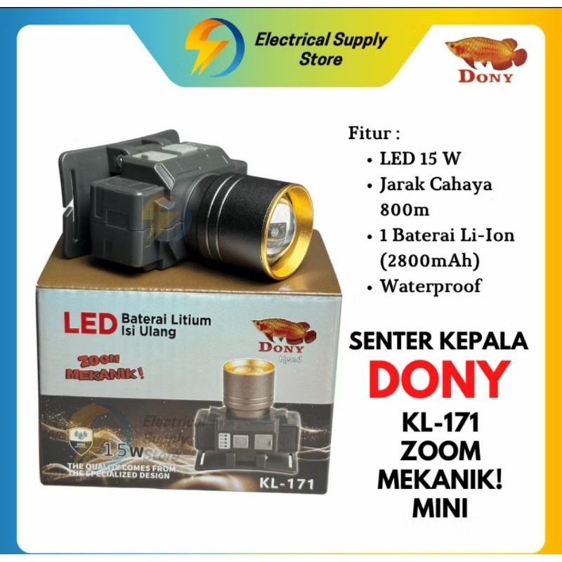 sintar.kepala dony kl-171zoom.mikanik mini.