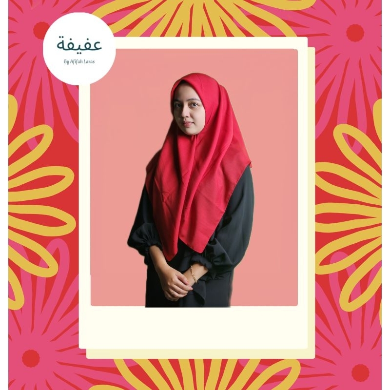 VOAL PARIS WARNA MERAH