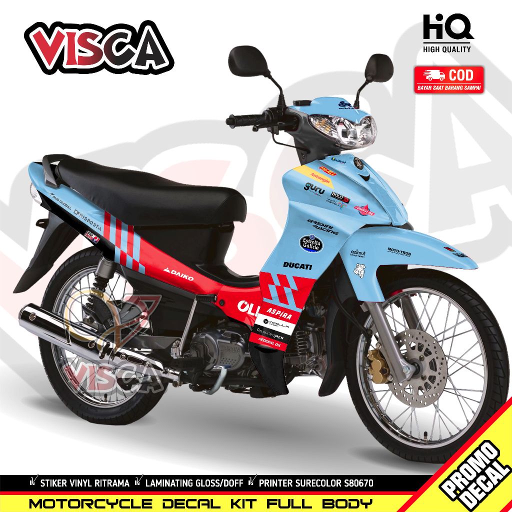 Decal Jupiter Z Lama Full Body Stiker Jupiter Z Old Dekal Jupiter Z Lama Full Body Variasi GRESINI
