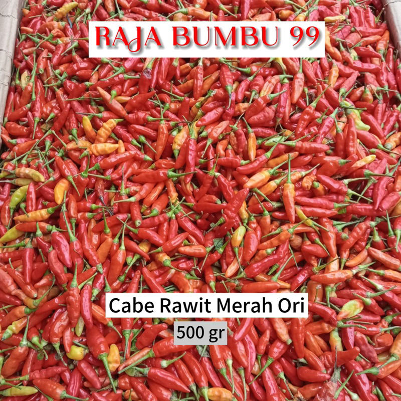 

CABE RAWIT MERAH ORI 500gr