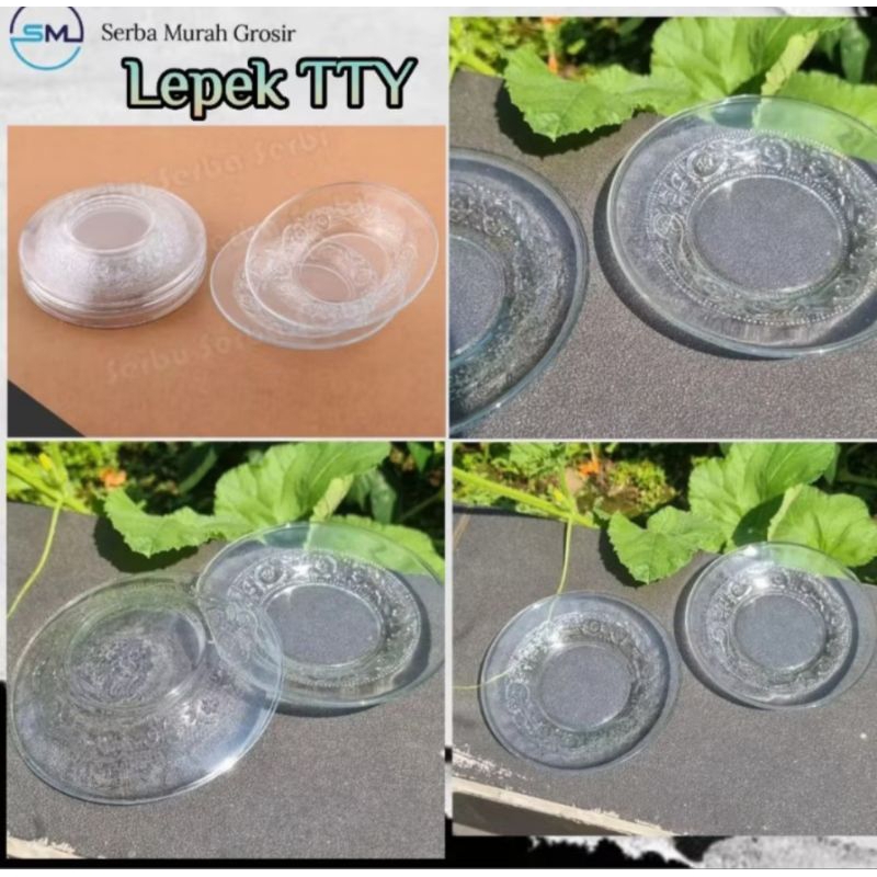 lepek bening/lepek kaca/lepek gelas/lepek kig TTY