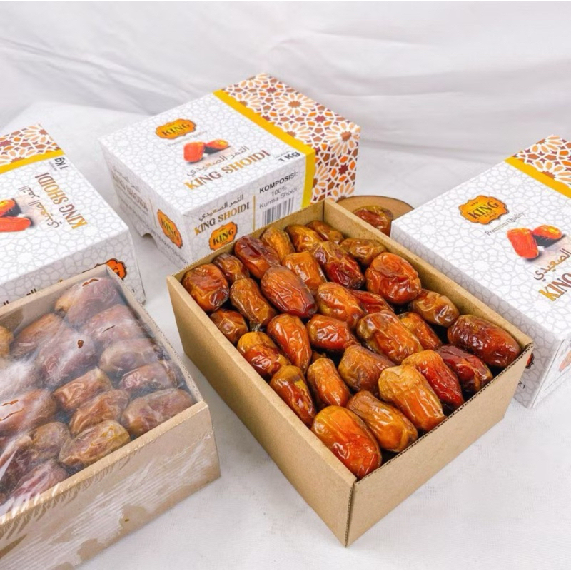 

Kurma King Shoidi 1 Kg | Ember 400 gr | Kurma Sukari King Shoidi Premium