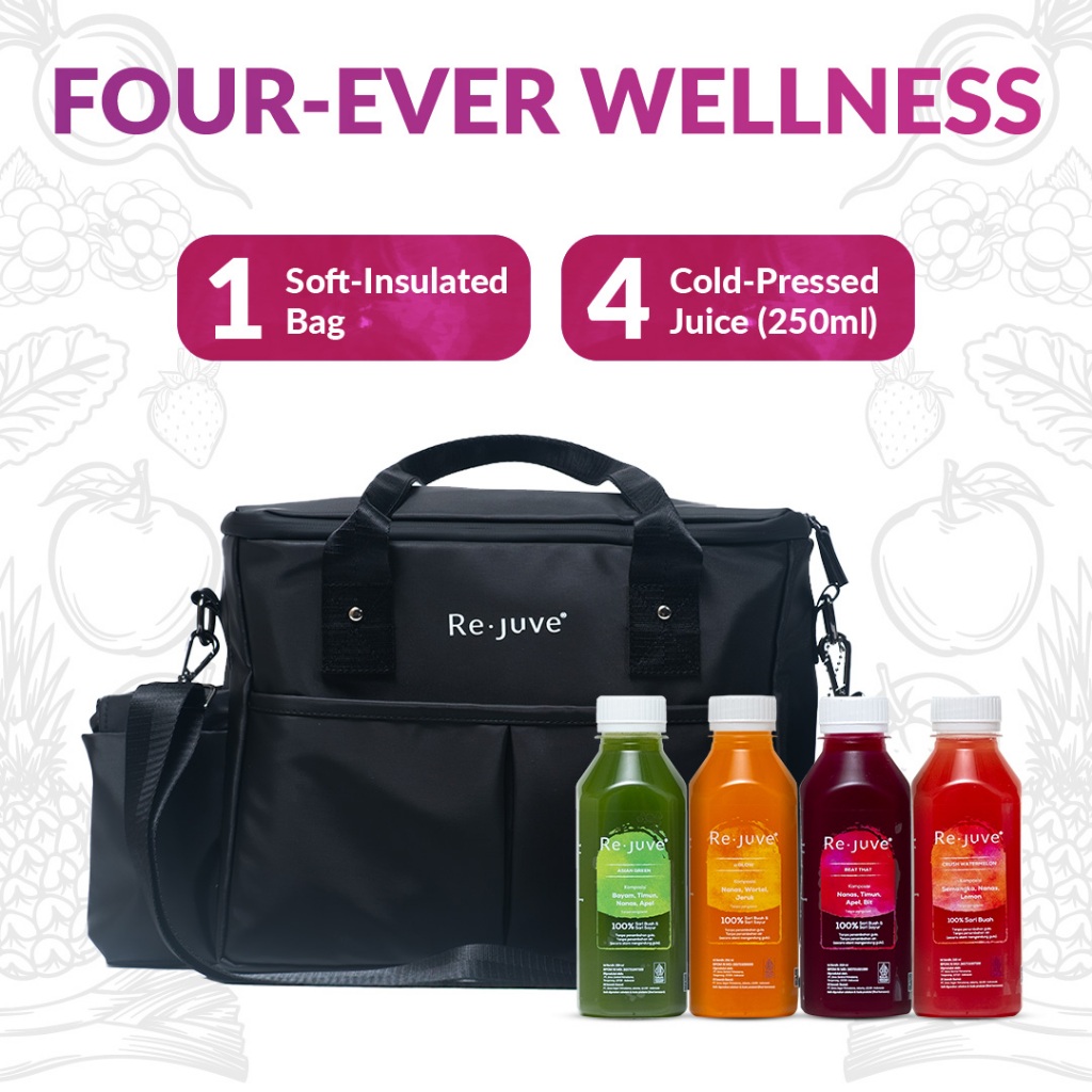 

Re.Juve Jkt - FOUREver Wellness - Black Bag