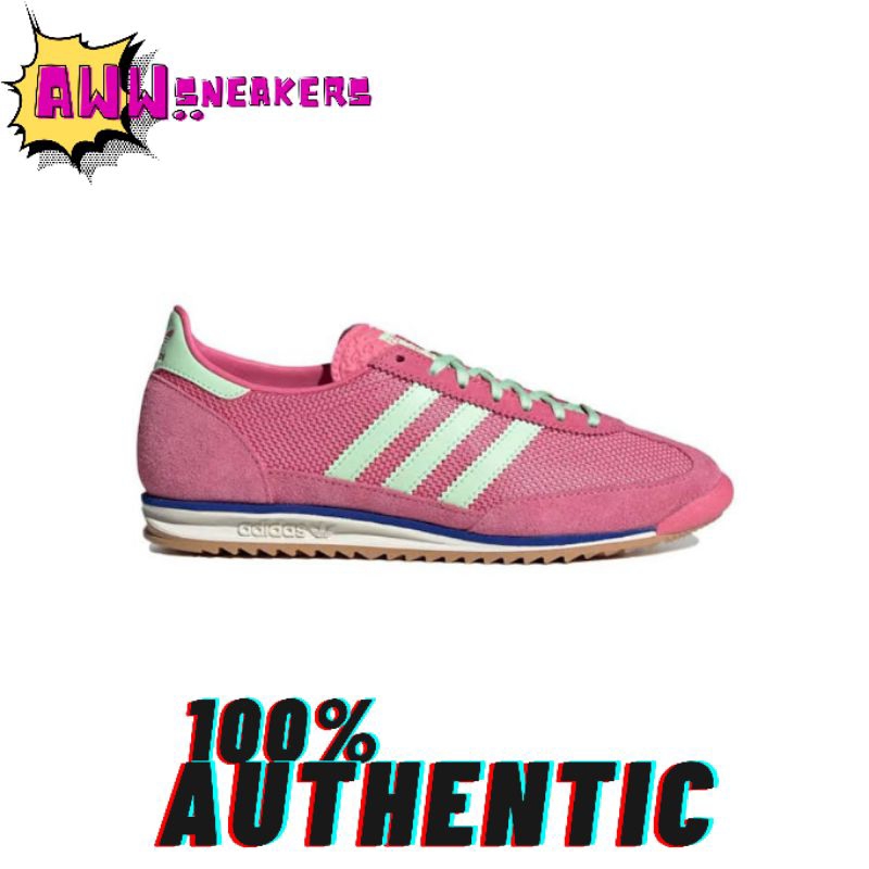 Adidas SL72 Pink Fusion Green Spark (Women's)100% Authentic
