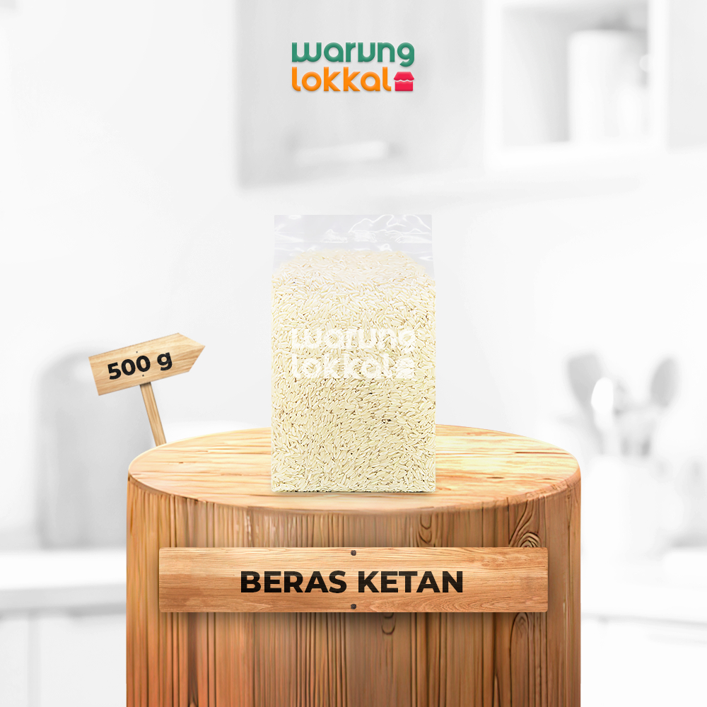 

Beras Ketan 500g - Warung Lokkal