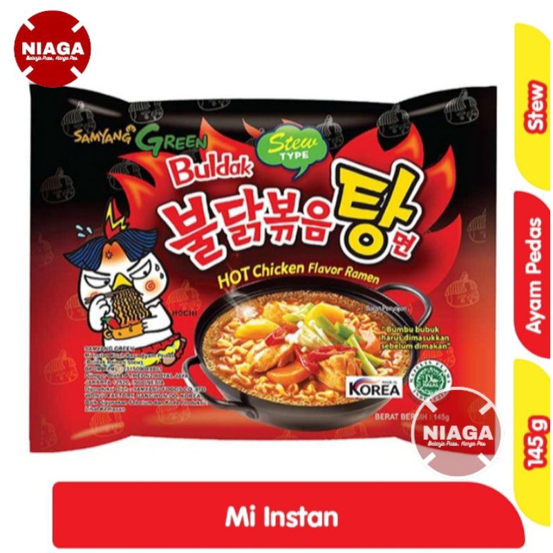 

Samyang Stew Ramen Ayam Pedas 145 gr