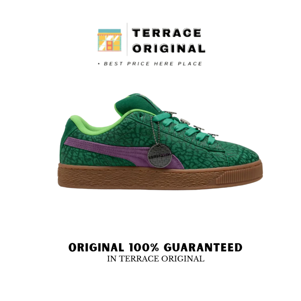 Sepatu Puma Suede XL x TMNT Vine Gum