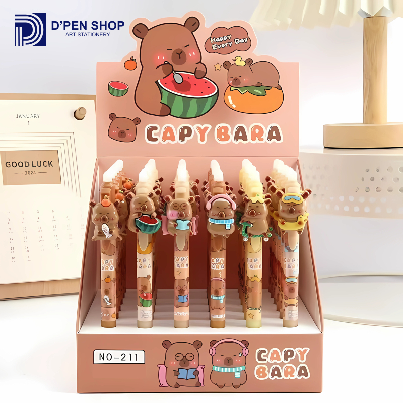 

Pulpen Cetek Capybara Pulpen hapus capybara Pulpen Karakter Capybara 3D Pulpen Lucu Pulpen Unik Pulpen Gemoy Pulpen Viral Pulpen Aesthetic Pulpen Gel Cetek CAPYBARA 0.5 mm Pulpen Gel Mekanik Lucu Karakter Pen Clik 0.5 mm
