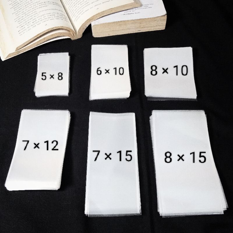 Terangbenderang_ [ 1 Kg ] Plastik Opp - Plastik Kaca Bening Tanpa Lem Bahan Plastik Tebal/ Plastik