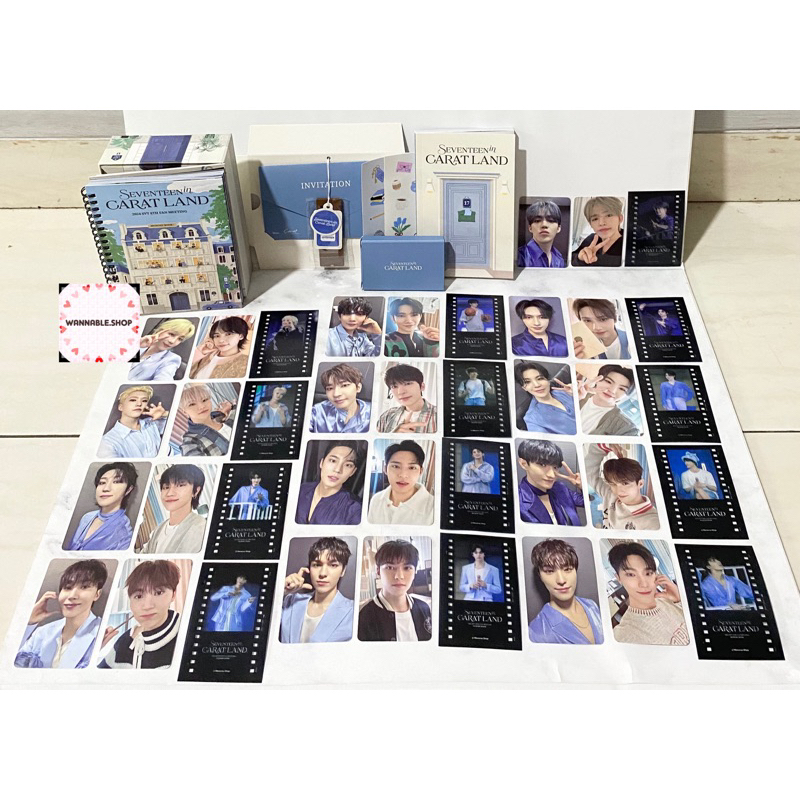 [READY STOCK INDONESIA] SEVENTEEN 8TH FAN MEETING (SEVENTEEN IN CARATLAND) MEMORY BOOK+ SCOUPS JEONG