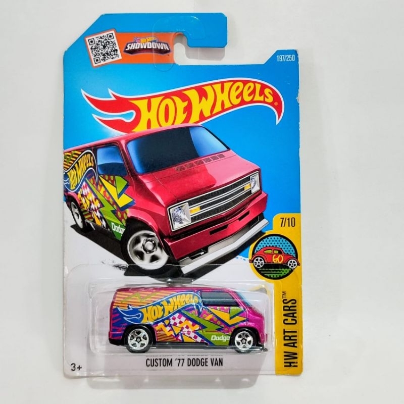 hot wheels custom '77 Dodge Van