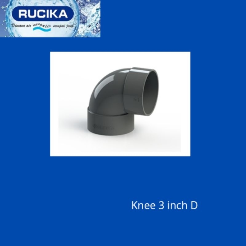 knee 3 inch TIPE D RUCIKA