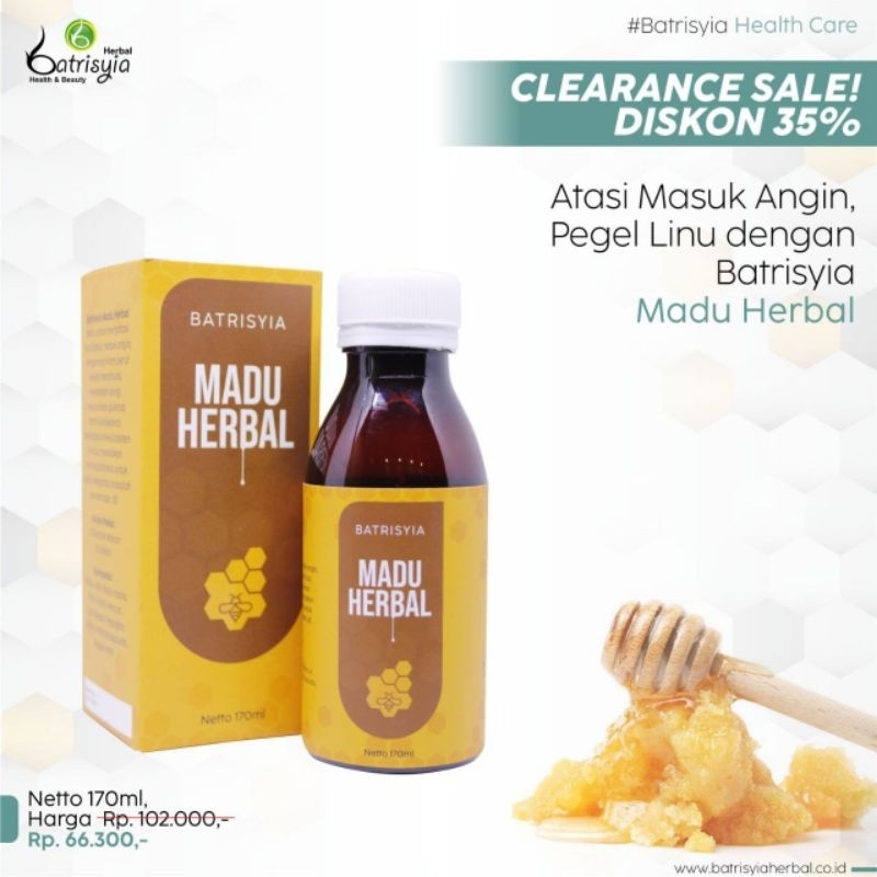 

Batrisyia Madu Herbal 170 ml