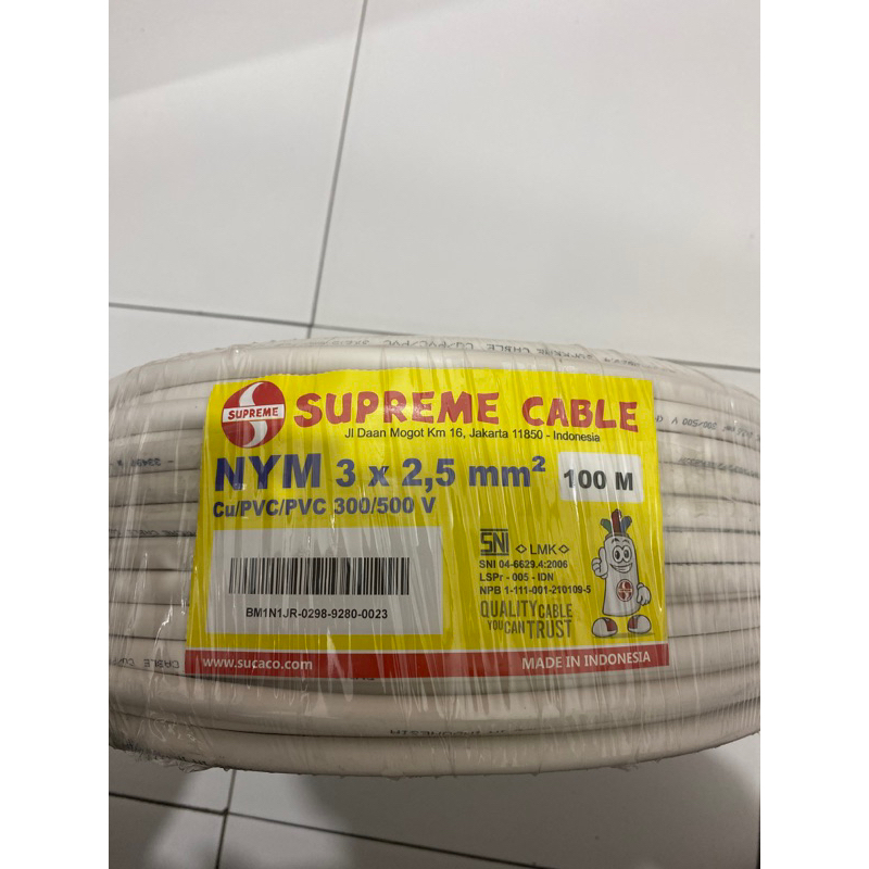 kabel supreme 3x2.5 100 Meter