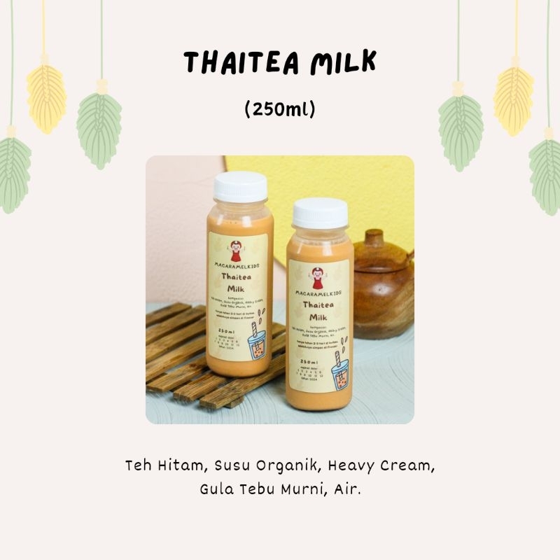 

Thai Tea Milk Macaramelkids