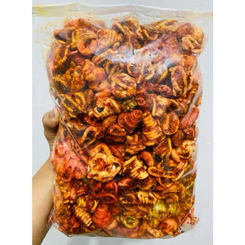 

Cikruh pedas daun jeruk seblak kering mekar jumbo 250gr