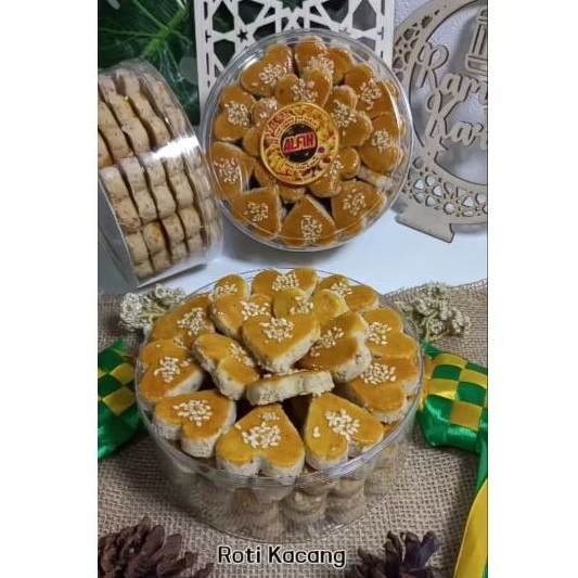 

[500gr] PREMIUM KUE KERING ROTI KACANG by Kuker Alfin 500gr | Roti Kacang Special Lebaran