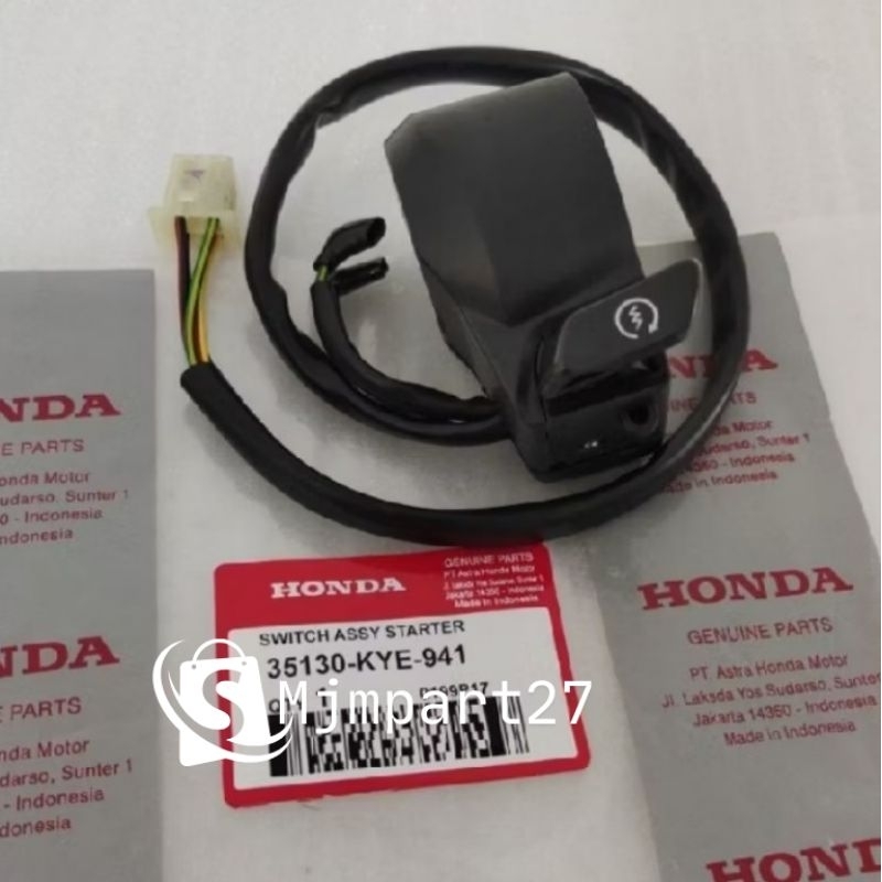 Saklar Holder Switch Assy KANAN Saklar lampu Honda Megapro / Megapro New