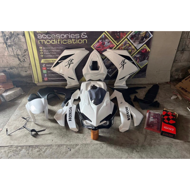 Full fairing custom fullbodi model cbr 250rr utk cb 150 cbr 150