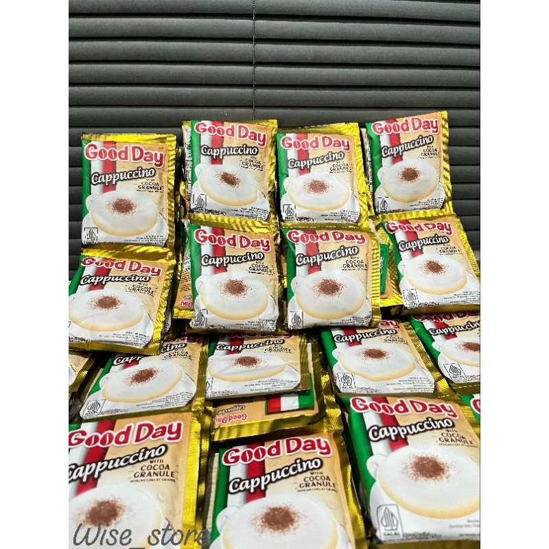 

Good Day Capucino 1 Renceng isi 10 Pcs