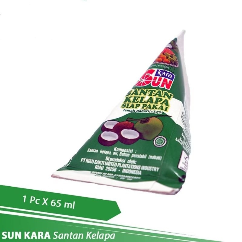 

SUN KARA Santan Kelapa 65ml - 5 pcs - 20 pcs