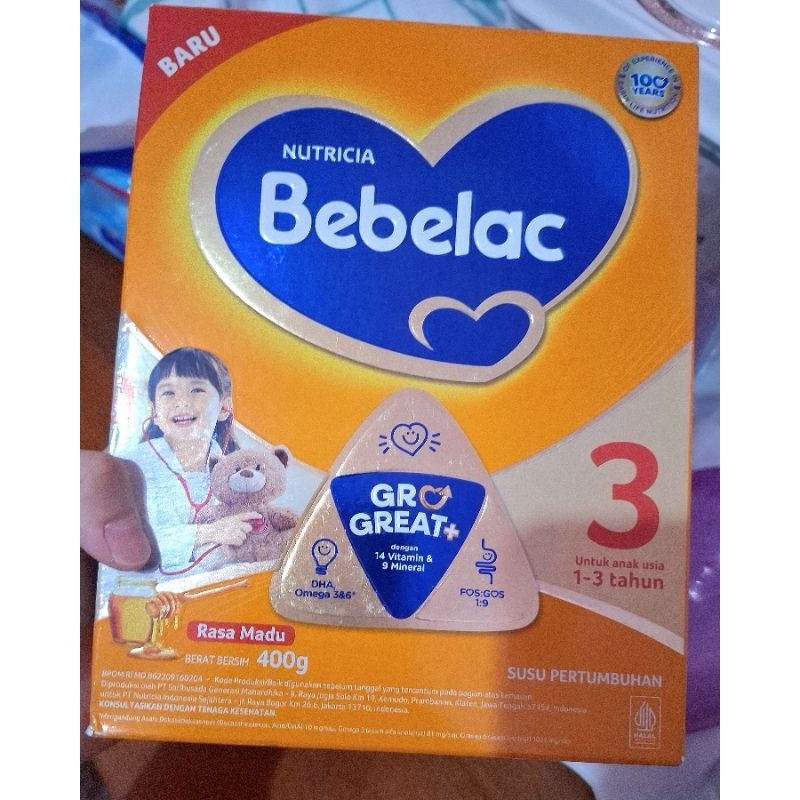 

BEBELAC 3 400GR MADU