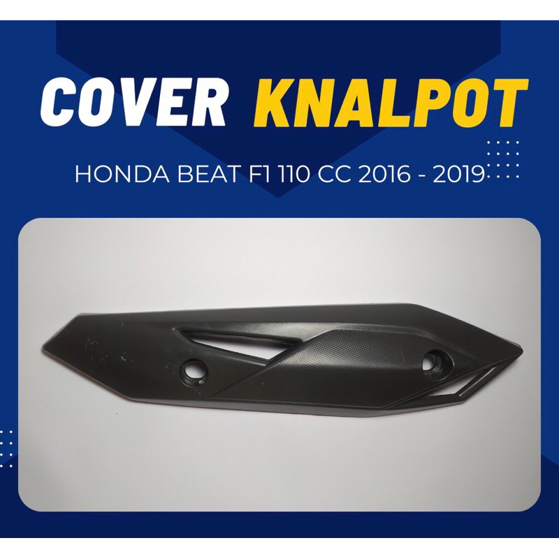 COVER KNALPOT TUTUP PENUTUP PELINDUNG KENALPOT HONDA BEAT FI 2016-2019