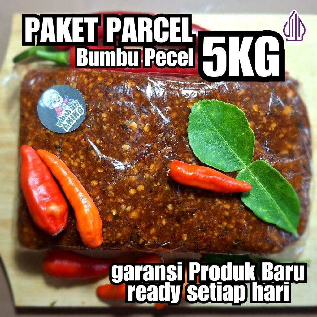 

5 KG PAKET HEMAT RAMADAN SALE Bumbu Pecel Madiun Asli / Sambel Pecel / Sambal Pecel Mbah Uti Aning