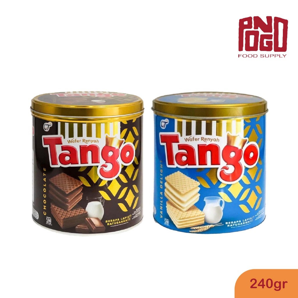 

Tango Wafer Vanila Coklat 240gr Wafer Biskuit Lebaran