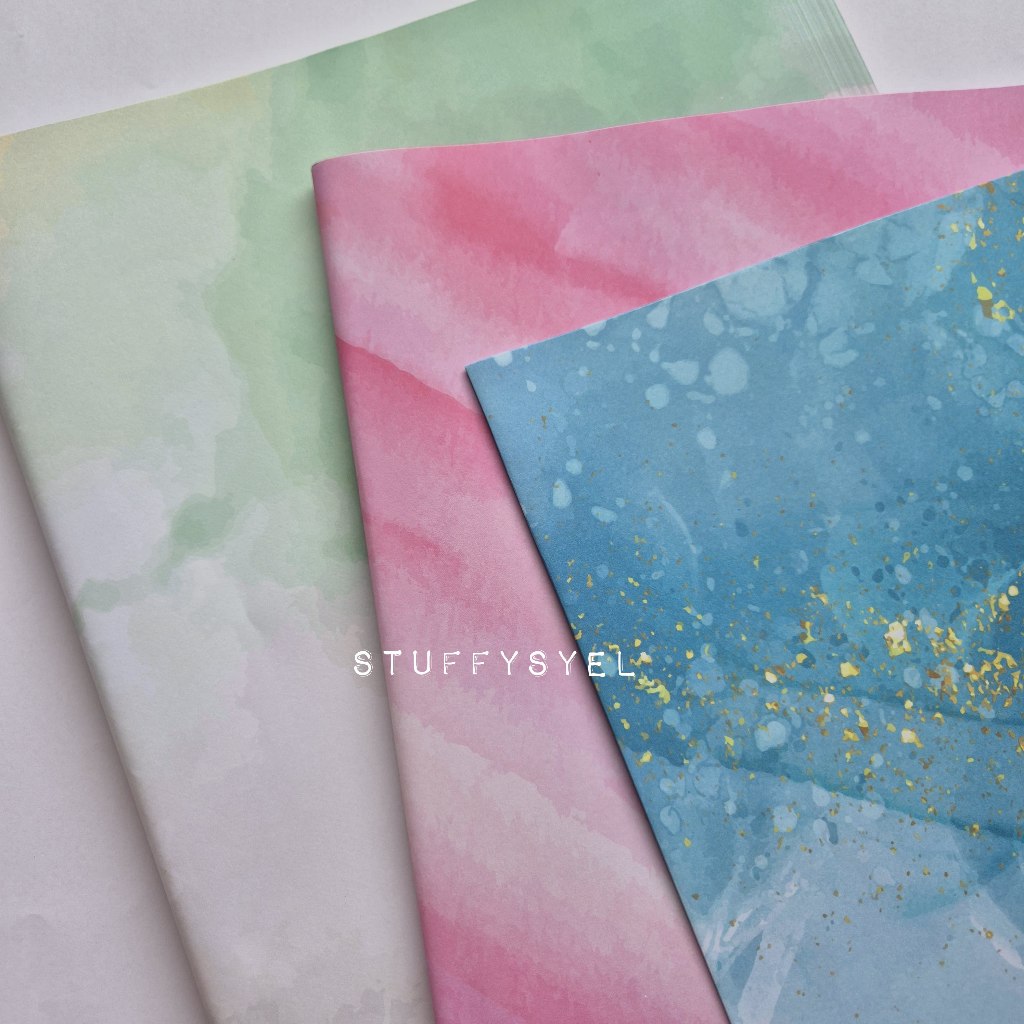 

kertas kado Sansan Wawa kertas kado motif GRADASI DIAGONAL