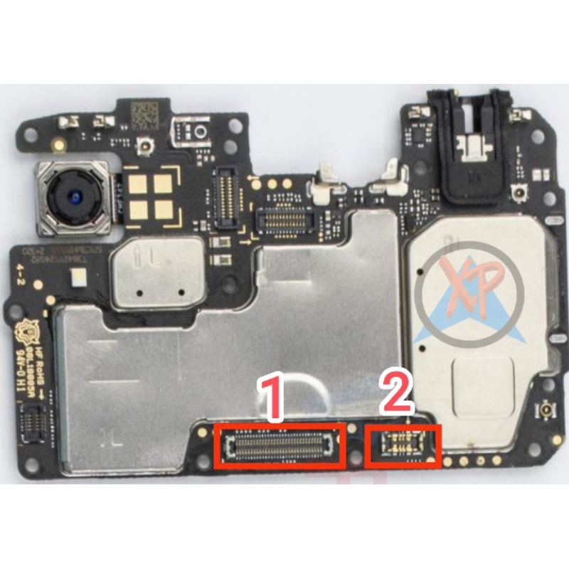 KONEKTOR SOKET LCD REDMI 9C FPC ON BOARD