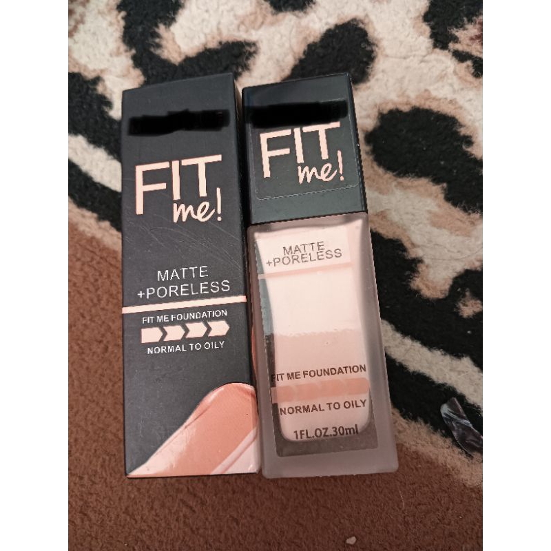 Foundation Fit Me Matte+Poreless