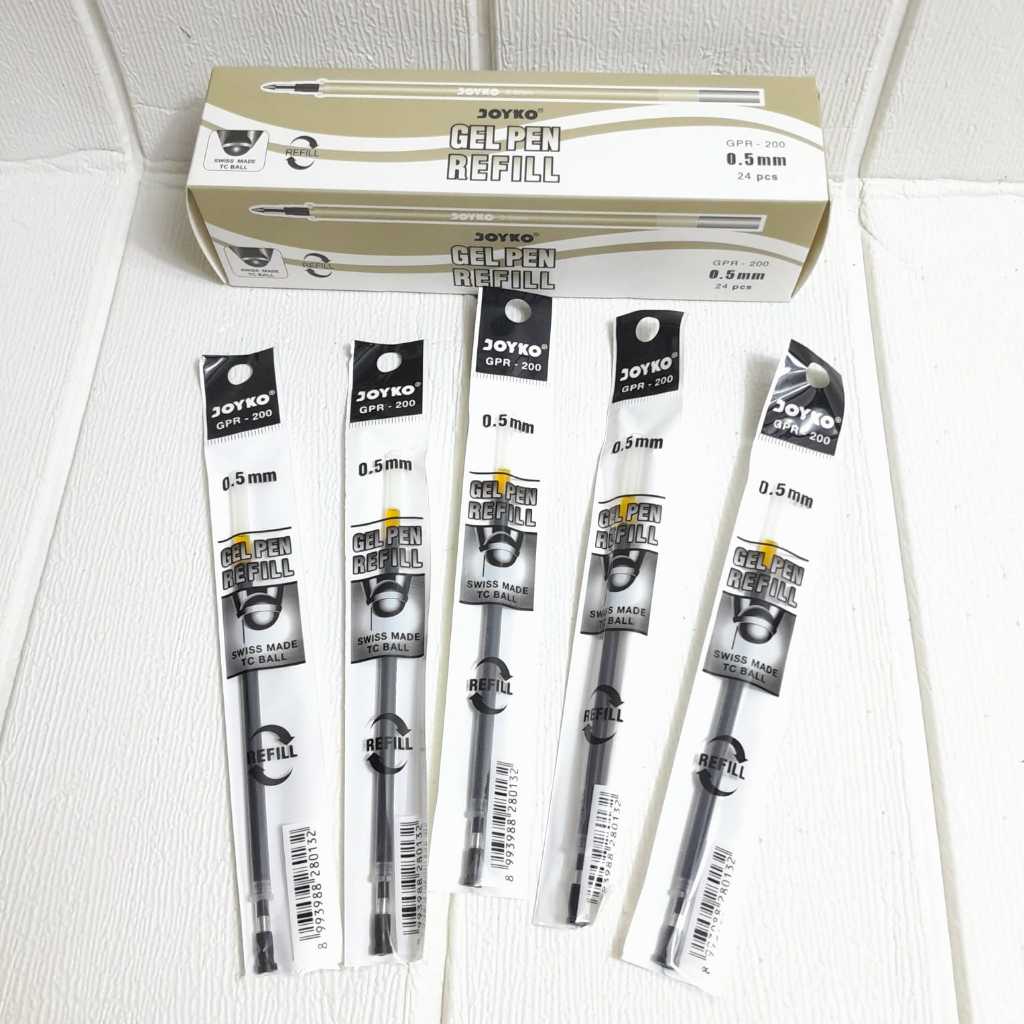 

ISI BOLPEN / REFILL PULPEN GEL JOYKO GPR-200 0.5mm