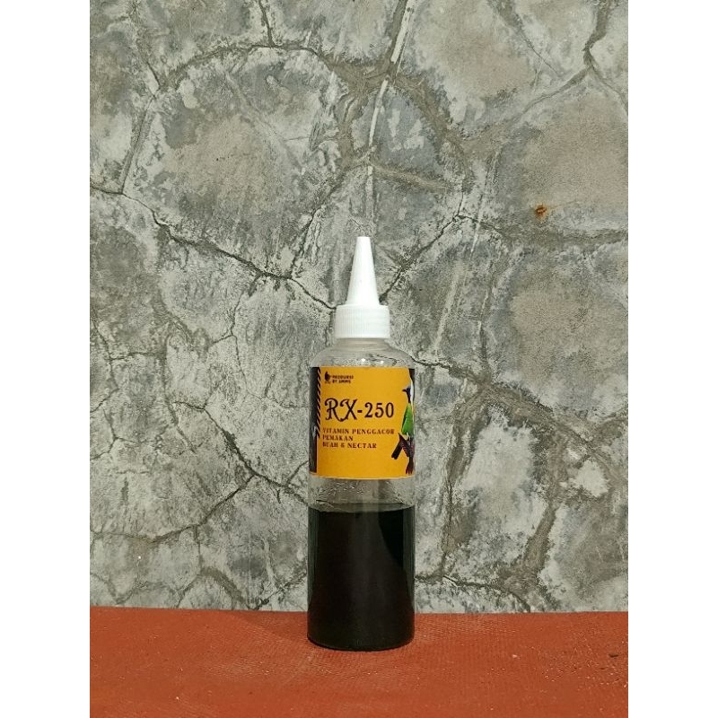 RX-250 adalah Vitamin Penggacor Pemakan Buah & Nectar Burung Sogon, Konin, Kinoi, C. Ijo, Cungkok, C