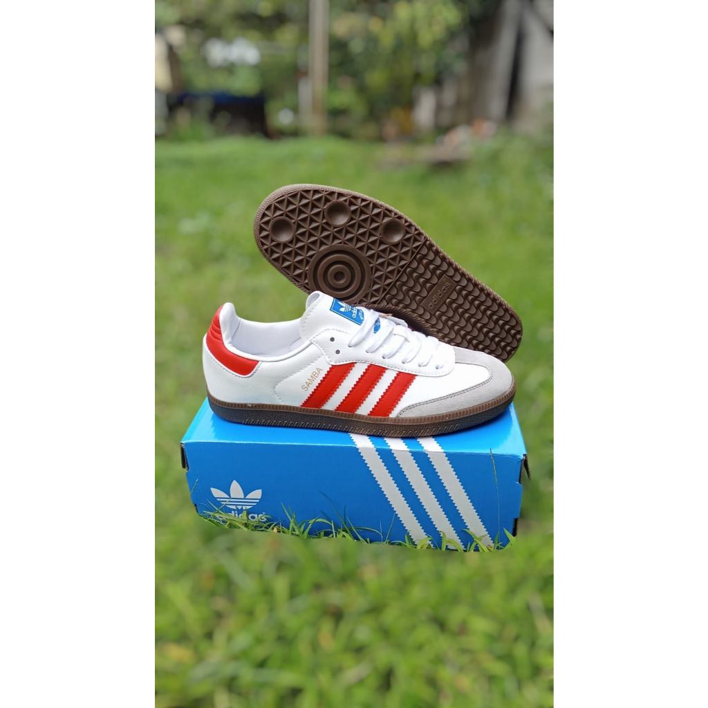 DUADEWI | Sneakers Adidas Samba Classic OG Full Black Gum White Stripes 100% BNIB Global Market