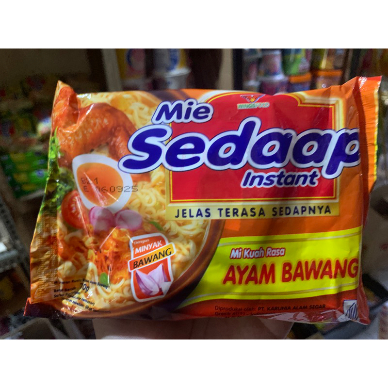 

Mie Sedaap Ayam Bawang / Kari Spesial / Soto 5 pcs
