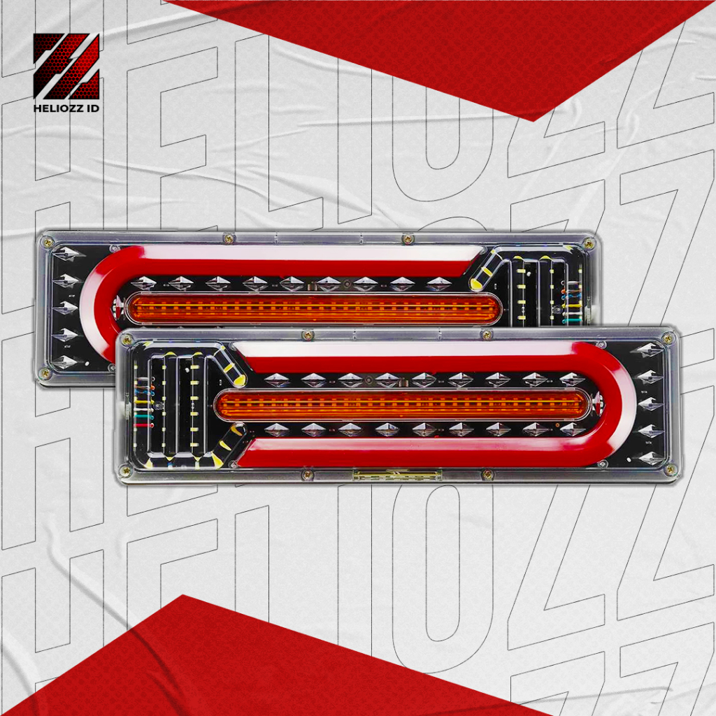 Stoplamp Truck Duoduo FN186 Stop Lamp Truk Lampu Rem Truk Lampu Stop Truk Lampu Belakang Truk