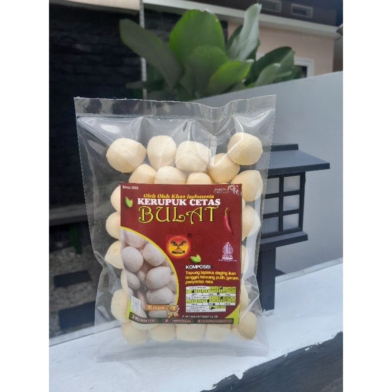 

Kerupuk Cetas Bulat 75 g