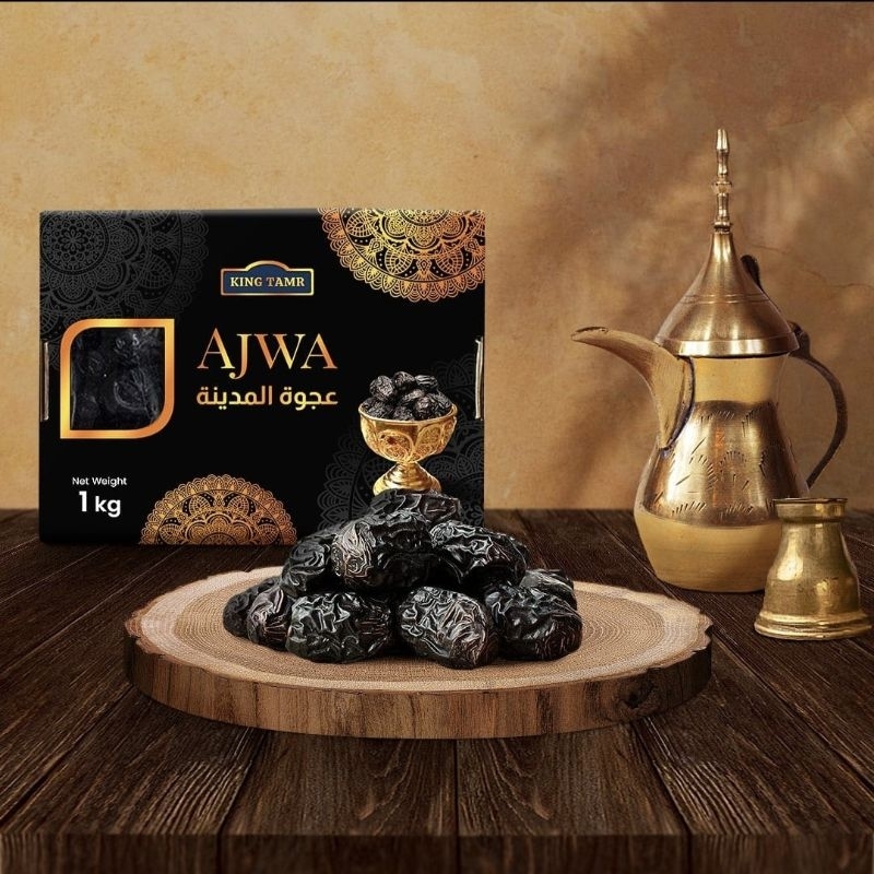 

Kurma Ajwa PREMIUM / Kurma Nabi 1kg & 500gr