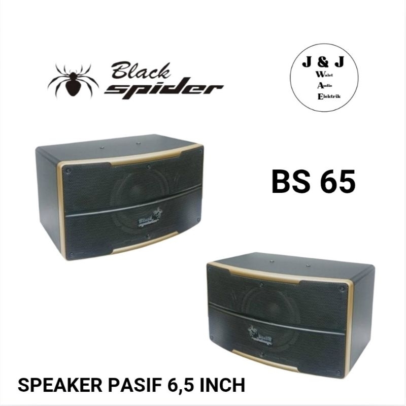 Speaker pasif 6,5 inchi Black spider speaker gantung black spider