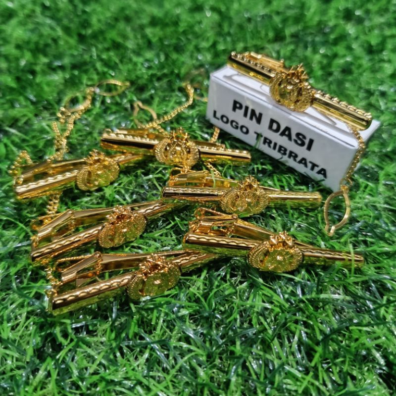 Pin Dasi Pembagian Polri / Penjepit Dasi Jatah POLRI / Pin Dasi Jatah POLRI