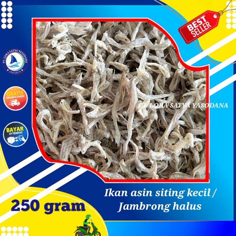 

ikan asin usam kecil / siting kun / jambrong super 250gram
